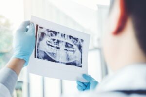 preventative oral health care with routine dental x-rays