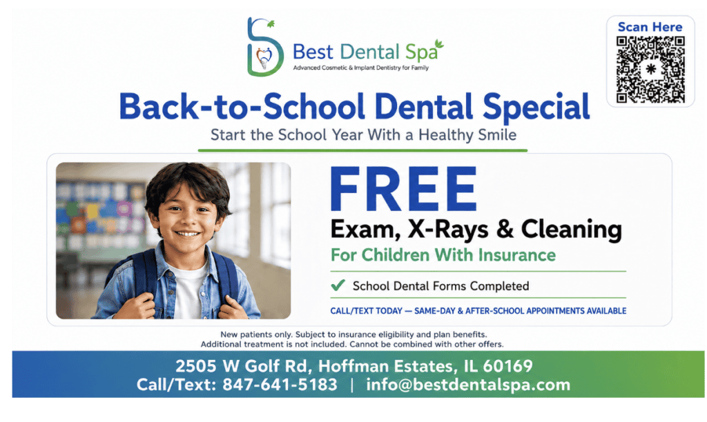 back to school dental care special at best dental spa